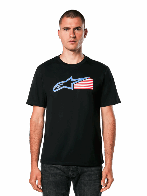 Alpinestars Racing USA CSF T-Shirt Black - Image 3