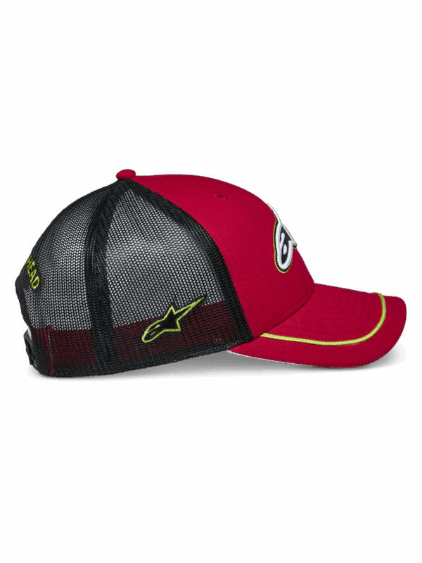 Alpinestars Exceed Trucker Hat Red/Black - Image 4
