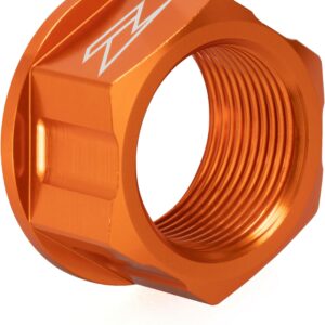 Zeta Axle Nut M22x33 - P1.5 H17 Orange