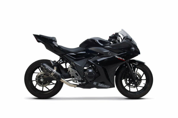 SUZUKI GSX-R250 (2018) S1R BLACK ALUMINIUM SLIP-ON - Image 2