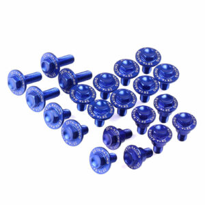 Zeta Alu Bolt Set for Plastics YZ125 / 250'08 - 17PCS