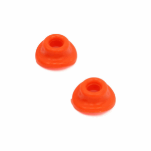 DRC Air Valve Orange Mud Guard 2pcs