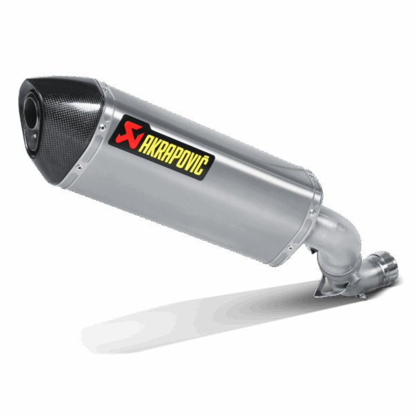 Akrapovic HONDA VFR 1200F 10-15 HI- MOUNT Slip-On Line (Titanium)