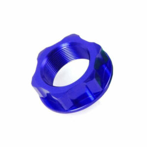 Zeta Stem Nut M22X27-P1.0 H12 Blue