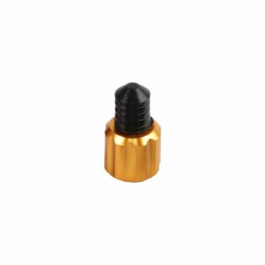 DRC Air Valve Caps Valve Wrench 2pcs Gold