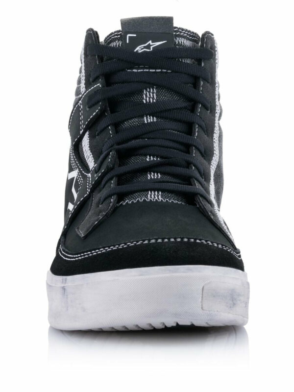 Alpinestars Ageless Riding Shoes Black/White/Charcoal Grey - Image 2