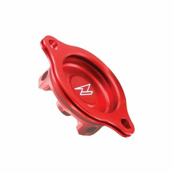 Zeta Oil Filter Cover KXF / RMZ250 05 Red