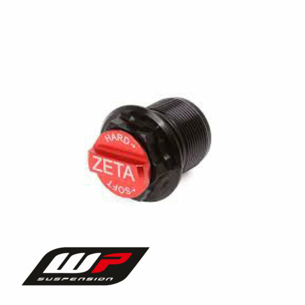 Zeta Front Fork Bottom Adjuster SHOWA AOS Black / Red 2PC