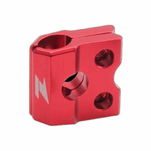 Zeta Brake Line Clamp Yamaha WR250/450 (05-19) YZ125/250 (05-08) Red