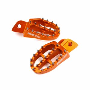 Zeta Alu Foot Pegs KTM SX16 - Orange