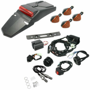 DRC LED EZ Electric Wire Kit WITH FENDER TAIL LIGHT & 4 INDICATORS/FLASHERS