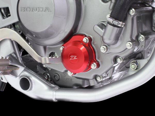 Zeta Oil Filter Cover KXF / RMZ250 05 Red - Image 2