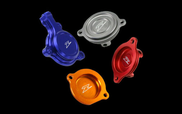 Zeta Oil Filter Cover KXF / RMZ250 05 Red - Image 3