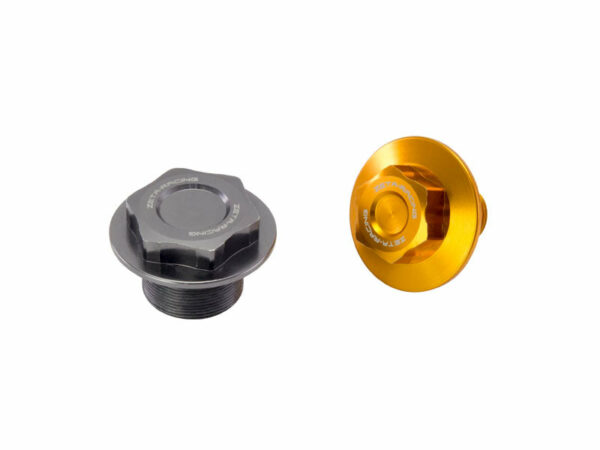 Zeta Street Steering Stem Nut M26X30 - P1.0L:18.0 Titanium - - Image 2
