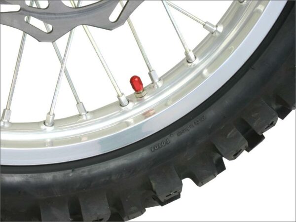 DRC Air Valve Caps 2pcs Red - Image 2